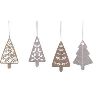 Decorative Metal Christmas <b>Hanging</b> Ornament With <b>Hanging</b> <b>Star</b> For Seasonal Interior Decoration Accessories - Product Image 4