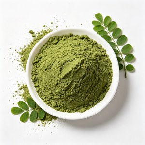 Poudre de Moringa Premium, naturelle, à base de plantes, moulue finement, produit botanique de haute qualité, adaptée à un usage quotidien, en vrac - Product Image 1