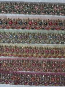 Vestido de Novia de Lujo Premium con Bordado Floral Ecológico y Ribete de Encaje, Tela de Encaje de Poliéster Exquisita al por Mayor - Product Image 5