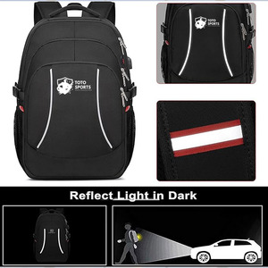 Stylish Design Custom Logo Comfortable Shoulder <b>Straps</b> Multi Pocket Large Capacity Lightweight Soft Breathable School Back Pack - Product Image 6