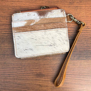 Nuevo diseño de cuero de vaca, tarjetero, monedero, billetera delgada para mujer, bolsillo de dinero de cuero genuino de alta calidad - Product Image 5