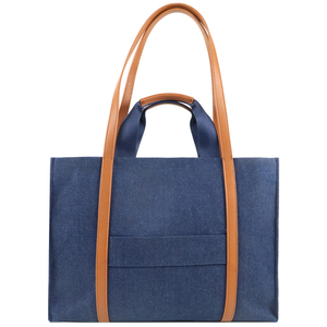 High quality large women's cotton <b>canvas</b> tote bag customizable logo reusable shoulder shopping bag - Product Image 3