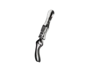 Pince Dieffenbach Bulldog Courbée 5,5 cm en Acier Inoxydable, Instrument Chirurgical Vasculaire à Action Croisée pour l'Occlusion des Voies Sanguines - Product Image 5