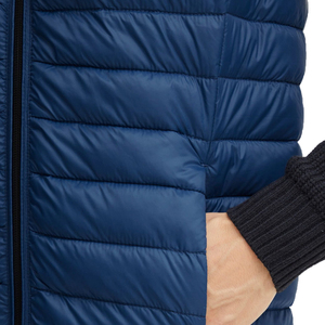 Men's Winter warm Vest Lightweight Sleeveless outdoor <b>Jacket</b> Fleece <b>Lined</b> Quilted Puffer Vests with Removable Hood - Product Image 6