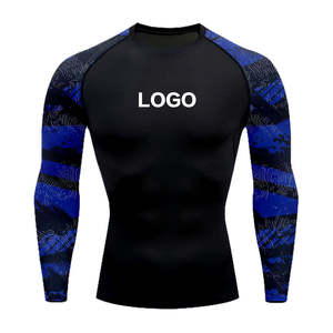 Haut de compression unisexe personnalisé à manches longues pour le surf et la plongée, protection UV, respirant, écologique, séchage rapide - Product Image 2
