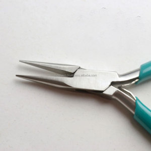 Pince à bec effilé de haute qualité de 4,75 pouces en acier inoxydable pour la fabrication de bijoux et le travail avec de petites pièces. - Product Image 2