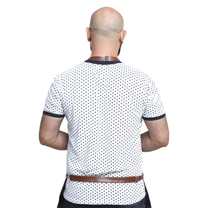 Delantal de cuero con múltiples bolsillos, ropa de trabajo clásica para barberos y peluqueros de mascotas - Product Image 3