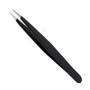 Pinzas de Cejas de Punta Inclinada Premium, Pinzas de Cejas Personalizables para el Cuidado Personal - Product Image 2