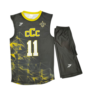 Uniforme de football américain 7v7 à blocs de couleur pour adulte, bicolore, respirant, avec logo et numéro personnalisés par sublimation, vente en gros directe d'usine OEM - Product Image 1