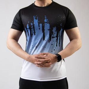 T-shirt Homme Formel Oversize à Col Rond en Coton Biologique Écologique, Personnalisable, de Haute Qualité, Solide, à Manches Courtes, Impression Personnalisée - Product Image 1