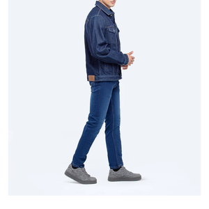 แจ็คเก็ตยีนส์ผู้ชายคุณภาพสูงสั่งทำพิเศษ ขายส่งผ้าฝ้ายพร้อมกระเป๋าตกแต่งสวยงาม - Product Image 4