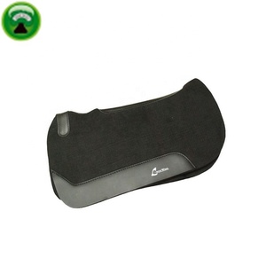 สีดำไม่ลื่นโพลีเอสเตอร์รู้สึกตะวันตกอานแผ่น - Product Image 3