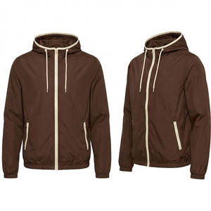 Veste coupe-vent sur mesure, service OEM, style décontracté et sportif, tissu respirant pour un style de vie actif. - Product Image 3