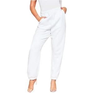 กางเกงวอร์มขนแกะแบบมีเชือกรูดหนาสำหรับผู้หญิงเสื้อผ้าสำหรับฤดูหนาวสไตล์หน้าแบนสวมใส่ได้ทุกแบบตามต้องการ - Product Image 3