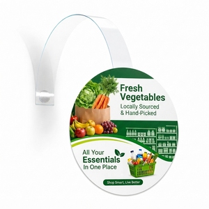 Etiqueta de PVC de Grado Alimenticio, Ecológica, Libre de BPA, para Exhibición en Estantes de Supermercados, Publicidad, Punto de Venta, Marketing - Product Image 6