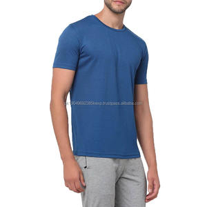 Camiseta de Algodón para Hombre, Talla Grande, Manga Corta, Color Puro, Alta Calidad - Product Image 4