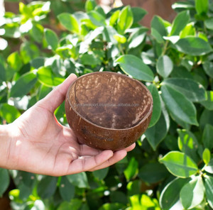 ชุดรับประทานอาหารอินเดียที่เป็นมิตรต่อสิ่งแวดล้อมพร้อมชามมะพร้าวขัดเงาช้อนผลไม้ - Product Image 2