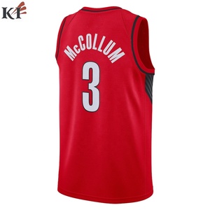 Nouveauté - Vêtements de sport - Logo personnalisé imprimé - Tissu 100% polyester - Meilleur prix - Maillot de basket-ball - Product Image 3