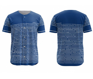ชุดทีมเบสบอลมืออาชีพ – เสื้อผ้าแบบซับลิเมชั่นสั่งทำพิเศษ พร้อมโลโก้และหมายเลขตามสั่ง |   ฐานผ้าโพลีเอสเตอร์ที่ระบายอากาศได้ดี - Product Image 4