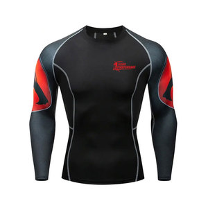 Camiseta Deportiva de Manga Larga para MMA, Transpirable y de Alto Rendimiento, Venta al Por Mayor - Product Image 1