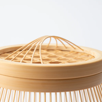 Hochwertige hand gewebte Rattan Box mit Deckel Kunst handwerk Geschenk Dekoration Zubehör Vietnam esi scher Hersteller für Wohnkultur