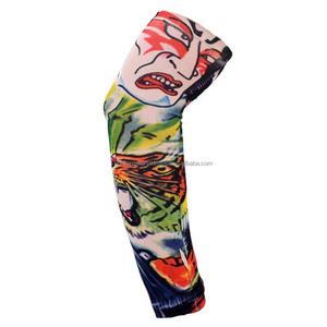 Manchons de bras rafraîchissants pour hommes, anti-UV, en maille, pour couvrir les tatouages, anti-transpiration, de compression, pour le sport, pour adultes - Product Image 4