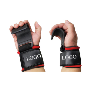 Ganchos de Levantamiento de Pesas Antideslizantes Ajustables al por Mayor con Soporte para Muñeca, Ganchos de Potencia para Entrenamiento Físico, Precio Económico, OEM - Product Image 1