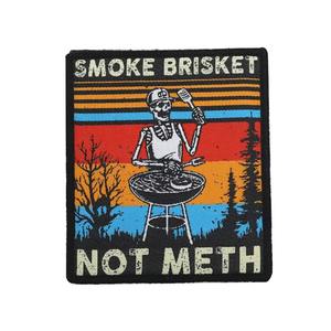 Patch brodé 3D personnalisé à fixation auto-agrippante, thermocollant et à coudre, de créateur, très demandé pour vêtements et tissus au Pakistan - Product Image 3