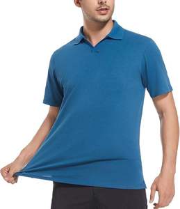 Polo tendance pour homme, décontracté chic, en coton piqué, broderie personnalisée, vente en gros, fabricant et fournisseur 2026 - Product Image 1