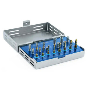 Kit de Prótesis de Implantes Dentales Manuales Profesionales con Acabado Liso de Acero Inoxidable y Materiales de Alta Calidad - Product Image 1