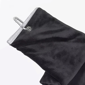 Serviettes de golf en coton biologique de qualité supérieure, faible MOQ, vêtements de sport, logo personnalisé, serviettes de golf disponibles en grande quantité - Product Image 5