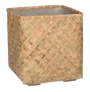 Macetas de bambú hechas a mano, ecológicas, para plantas de interior, para decoración del hogar, hechas en Vietnam. - Product Image 1