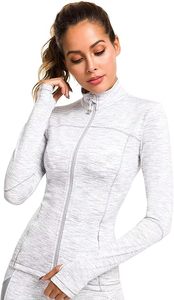 Camiseta Deportiva de Manga Larga con Cuello Alto y Cremallera para Mujer, Color Rosa, Transpirable, de Spandex y Poliéster, Ajuste Ceñido, Estilo Casual - Product Image 4