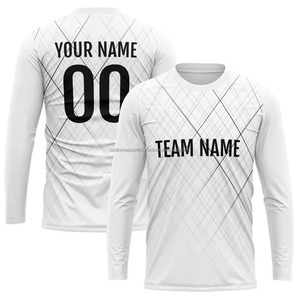 T-shirts personnalisés abordables à sublimation, manches longues, impression de vêtements personnalisés, vente en gros en vrac, rapide et bon marché - Product Image 1