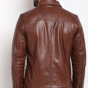 Fashion <b>Men</b> <b>Leather</b> <b>Jacket</b> Best Selling Premium <b>Leather</b> Clothing with Personalized Logo OEM Manufacturing Services and Wholesale - Product Image 4