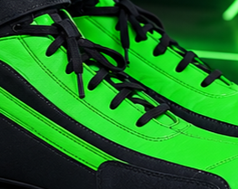 Bottes de moto hauteur cheville en cuir véritable vert, fermeture auto-agrippante, semelle extérieure en caoutchouc, semelle intermédiaire respirante en EVA, doublure Nomex - Product Image 6