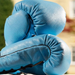 Hochwertige Schnürschuhe in Himmelblau aus Kunstleder, ODM, professionell, neueste Ausführung für Training & Sparring für Erwachsene, Großhandel - Product Image 4