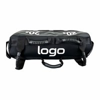 Sac de sable de fitness CooSport en tissu Oxford 1050D, léger et robuste, pour l'entraînement du tronc et la force explosive