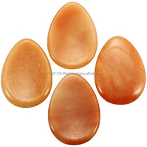 Venta al por mayor barato precio de fábrica de ágata natural cristales de piedra preciosa curativa Arco Iris piedra lunar a granel pulgar masaje PIEDRA DE PREOCUPACIÓN - Product Image 5