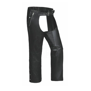 Cuissardes d'extérieur modernes en cuir véritable, légères, confortables, imperméables et durables pour la moto et l'équitation western - Product Image 1