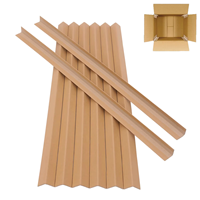 Protections d'angle en papier kraft en forme de L pour l'emballage, le déménagement et le rembourrage