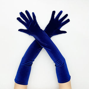 Gants longs d'opéra unisexes sur mesure pour l'hiver, en polyester et élasthanne, anti-boulochage, pour usage quotidien et décontracté - Product Image 6