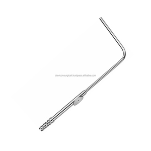 Tubos de Succión de Acero Inoxidable Sachs con Control de Succión Manual, la Base de los Instrumentos Quirúrgicos, 9.5/8 pulgadas - Product Image 5