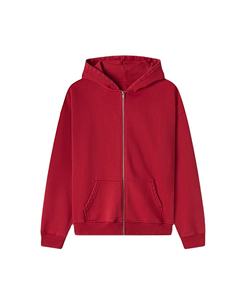 Ventes en gros de sweats à capuche zippés en coton 100% lourd, personnalisés, écologiques, coupe-vent, pour hommes, pour l'hiver - Product Image 1