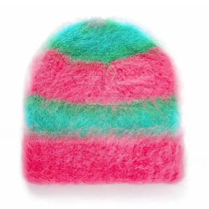 Bonnets en tricot, chapeau d'hiver doux et chaud, décontracté, streetwear, couvre-chef tendance, bonnets à la mode - Product Image 5
