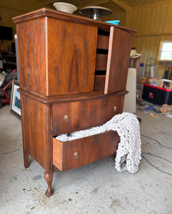 Aparador Moderno de Madera Estilo Indio Contemporáneo con Almacenamiento para Té, para Comedor y Sala de Estar, Madera de Mango - Product Image 2