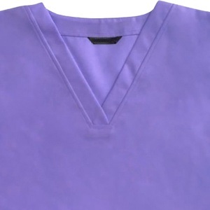 Conjuntos de Uniformes Médicos Personalizados, Cómodos, de Manga Corta, Unisex, Transpirables, para Enfermeras, con Detección de Agujas, Material de Viscosa - Product Image 4