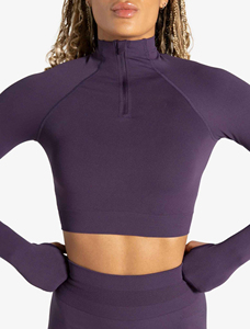 Custom Wholesale Women Short Sleeve Simple Lightweight Sexy Fitness <b>Crop</b> <b>Top</b> Tees 100% Organic Cotton Crewneck t Shirt for Women - Product Image 3