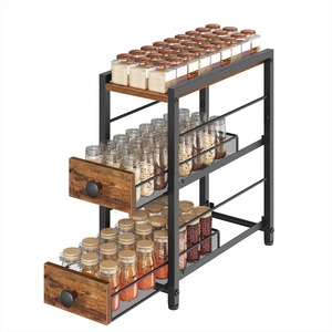 Heavy Duty <b>Kitchen</b> Organization <b>Rack</b> Suitable for Spices Dry Goods and Everyday Essentials Herb and Seasoning <b>Storage</b> From India - Product Image 3