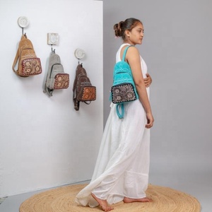 Mochila de pañales de cuero de ante multifuncional de alta calidad para mujer, portátil de lujo de gran capacidad, poliéster bohemio - Product Image 1